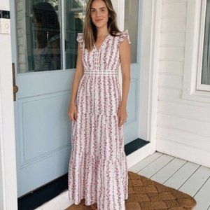 Gal Meets Glam Rosie Floral Maxi Dress 0